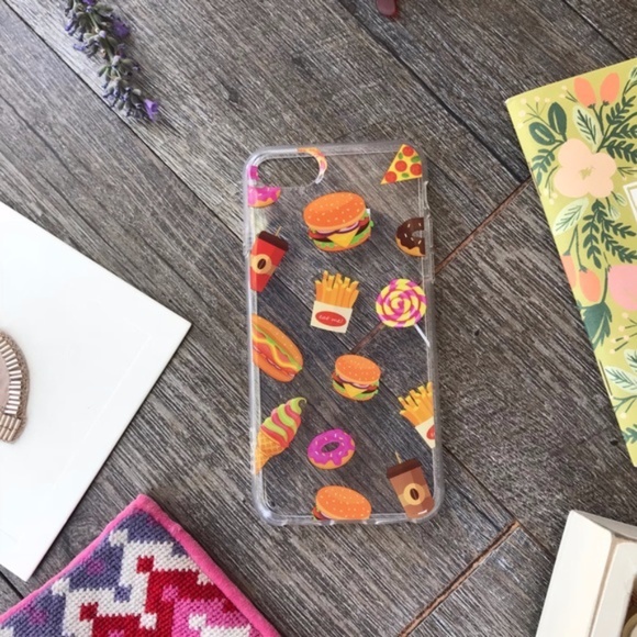 NEW CYLO Pop iPhone 7/8 Case Junk Food Clear - Picture 1 of 7